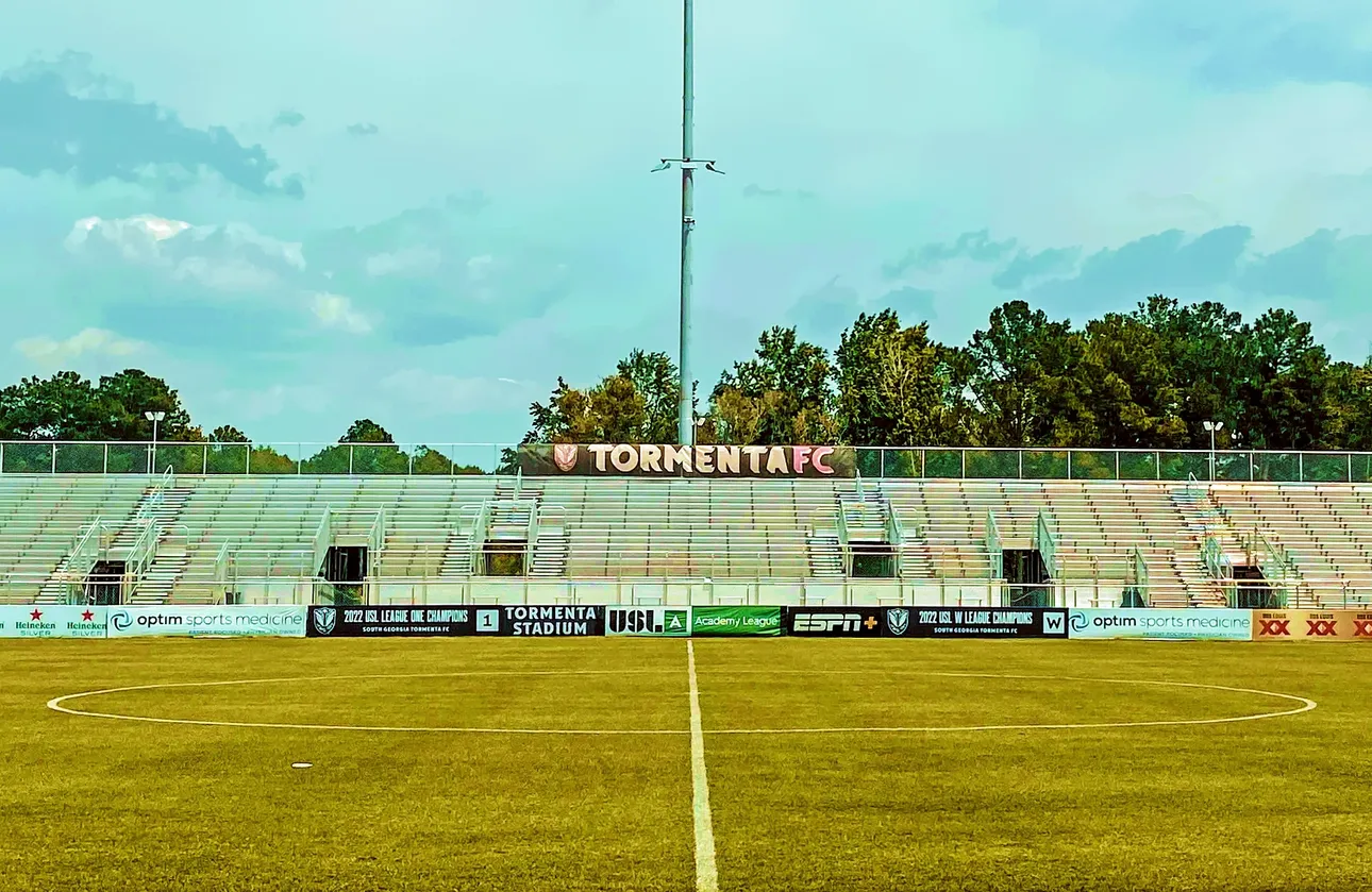 Tormenta Stadium at Optim Sports Medicine Field, home of Tormenta