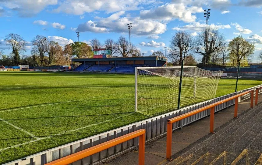 Cressing Road Stadium, home of Braintree