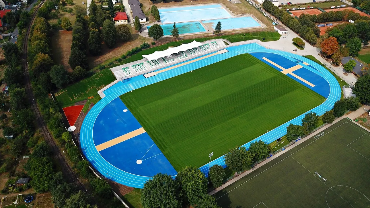 Stadion OSiR w Świdnicy, home of MKS Polonia-Stal Świdnica