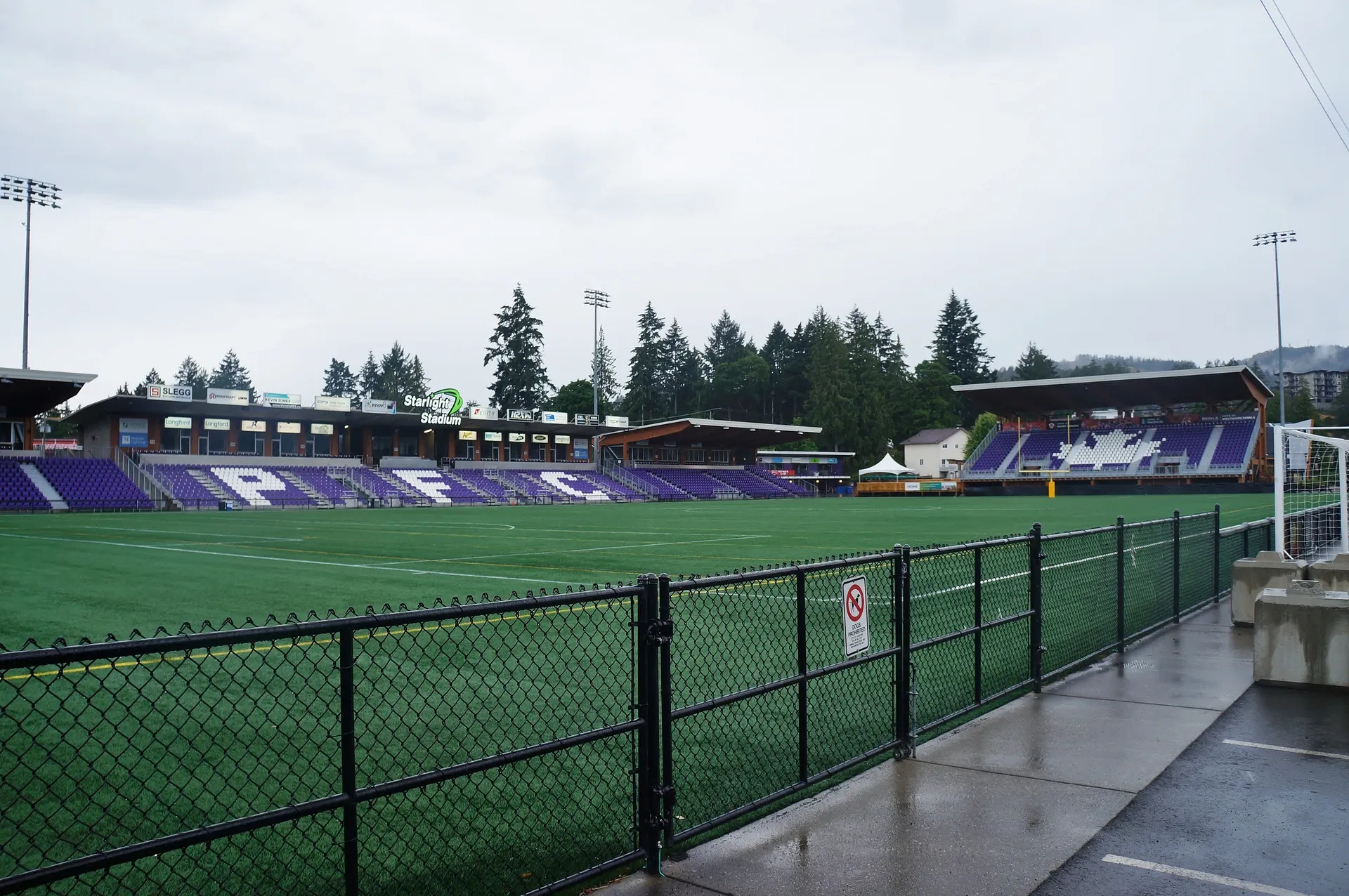 Starlight Stadium, home of Pacific FC