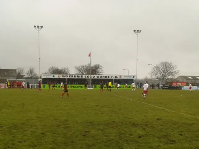 Harlaw Park, home of Inverurie Loco Works
