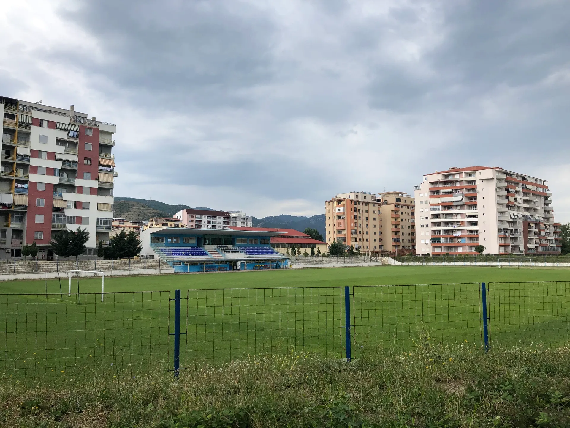 Stadiumi Gjorgji Kyçyku, home of Pogradeci