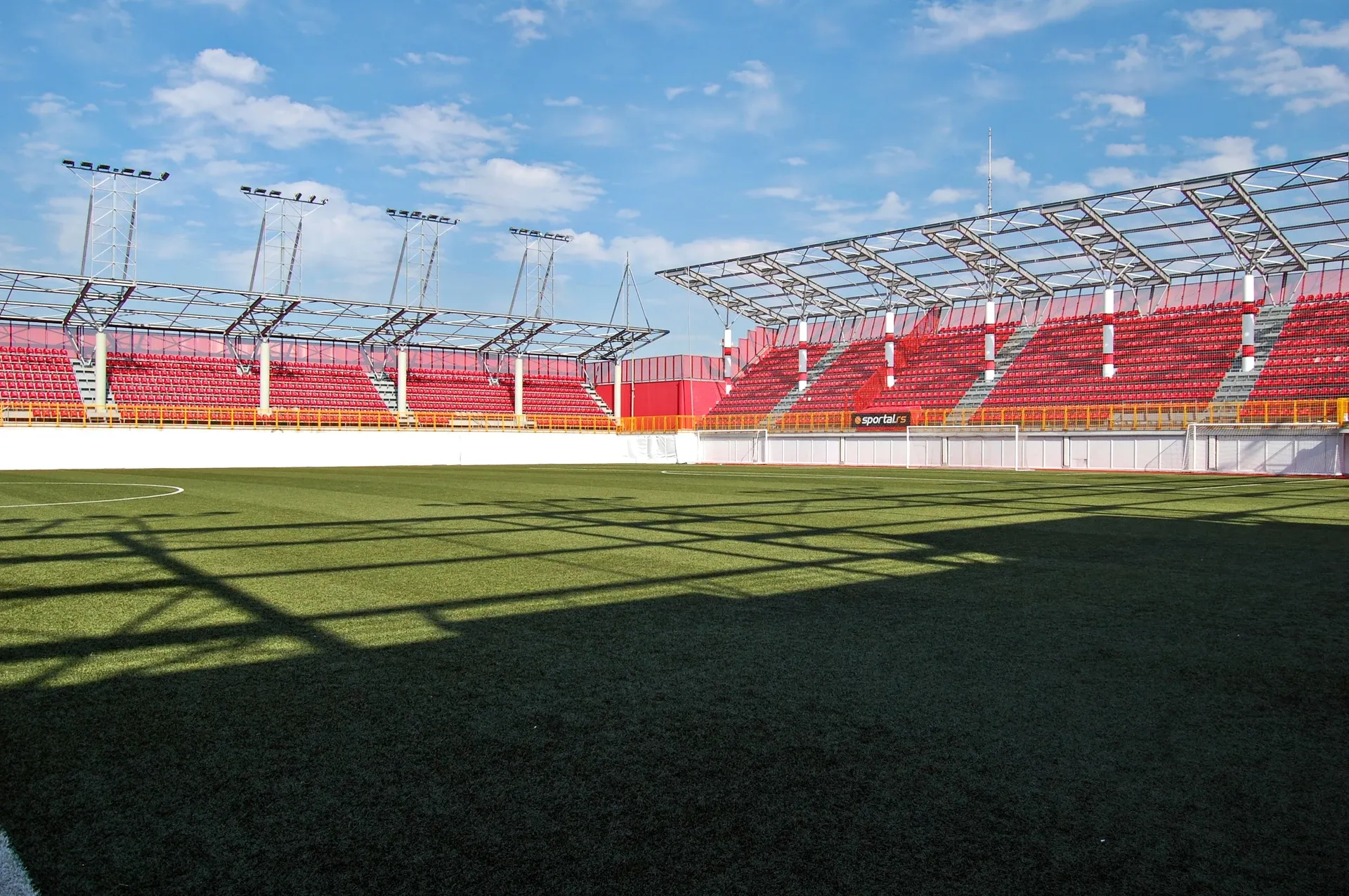Stadion Event Place, home of FK Voždovac