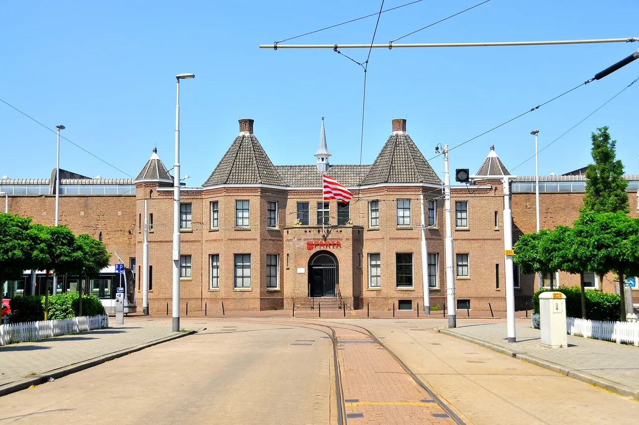 Sparta-Stadion Het Kasteel, home of Sparta Rotterdam