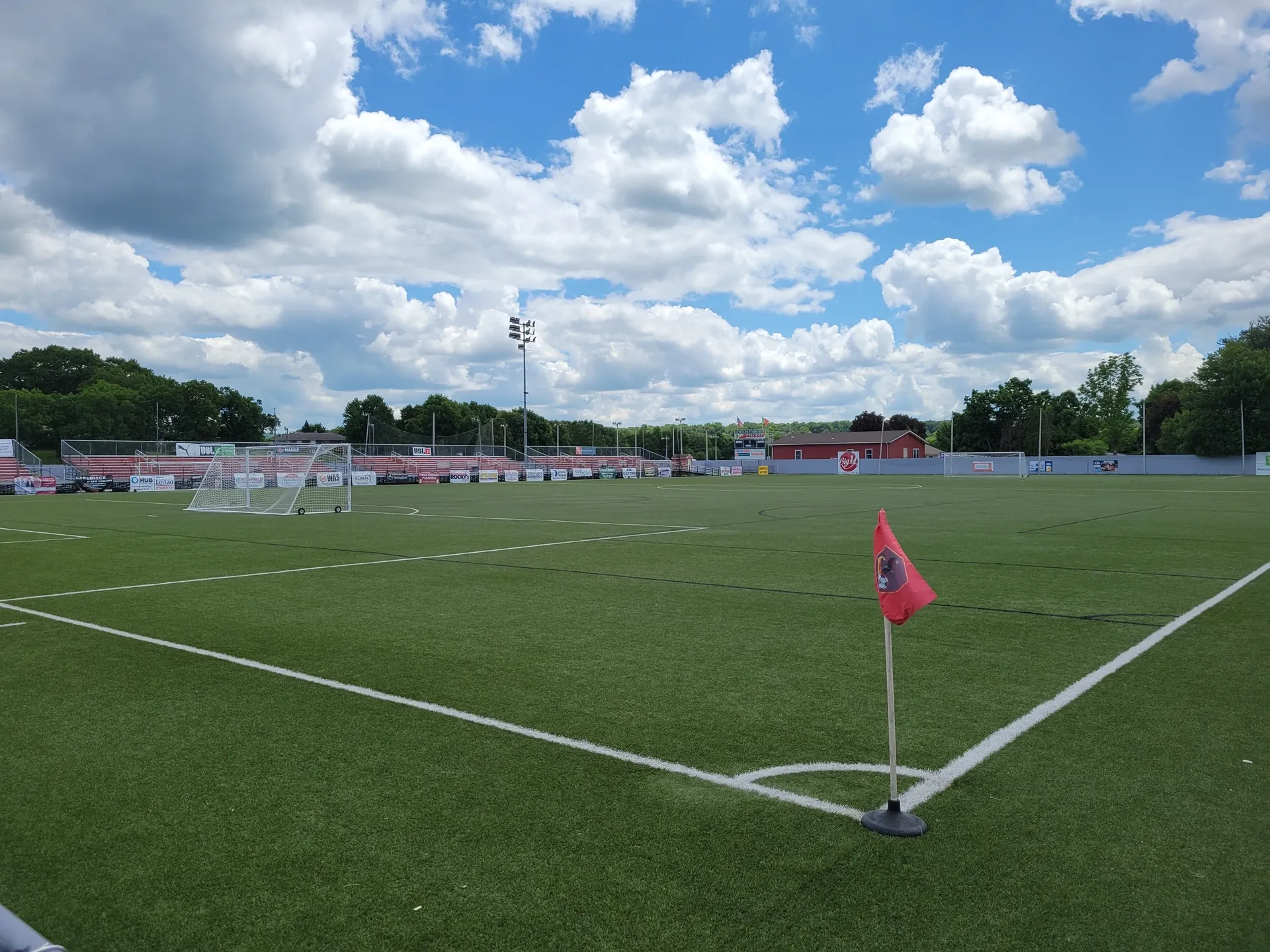 Lusitano Stadium, home of Western Mass Pioneers