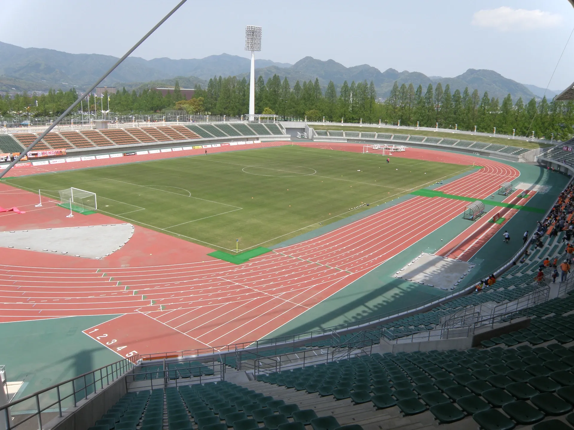Ishin Me-Life Stadium, home of Renofa Yamaguchi