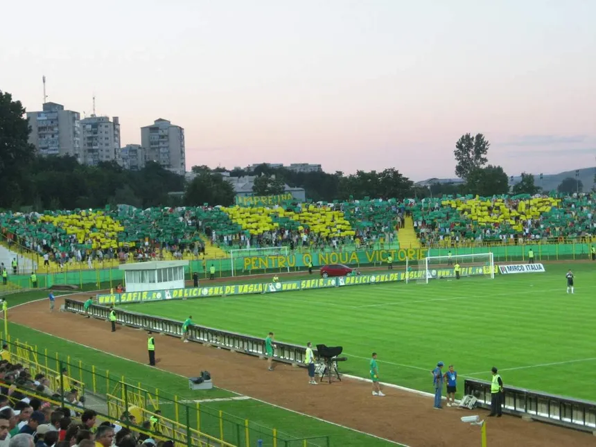 Stadionul Municipal, home of Rapid Brodoc
