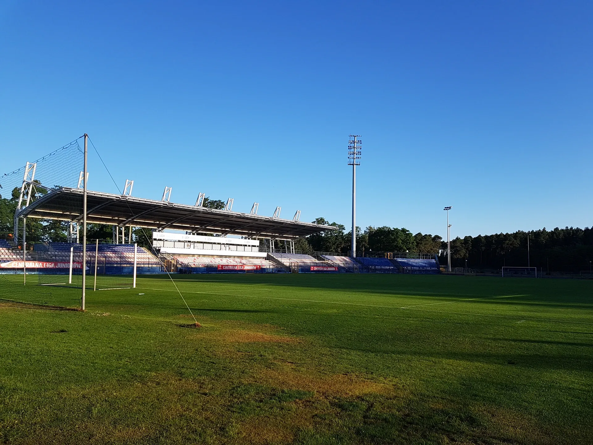 Stadion Amiki Wronki, home of Lech Poznań II