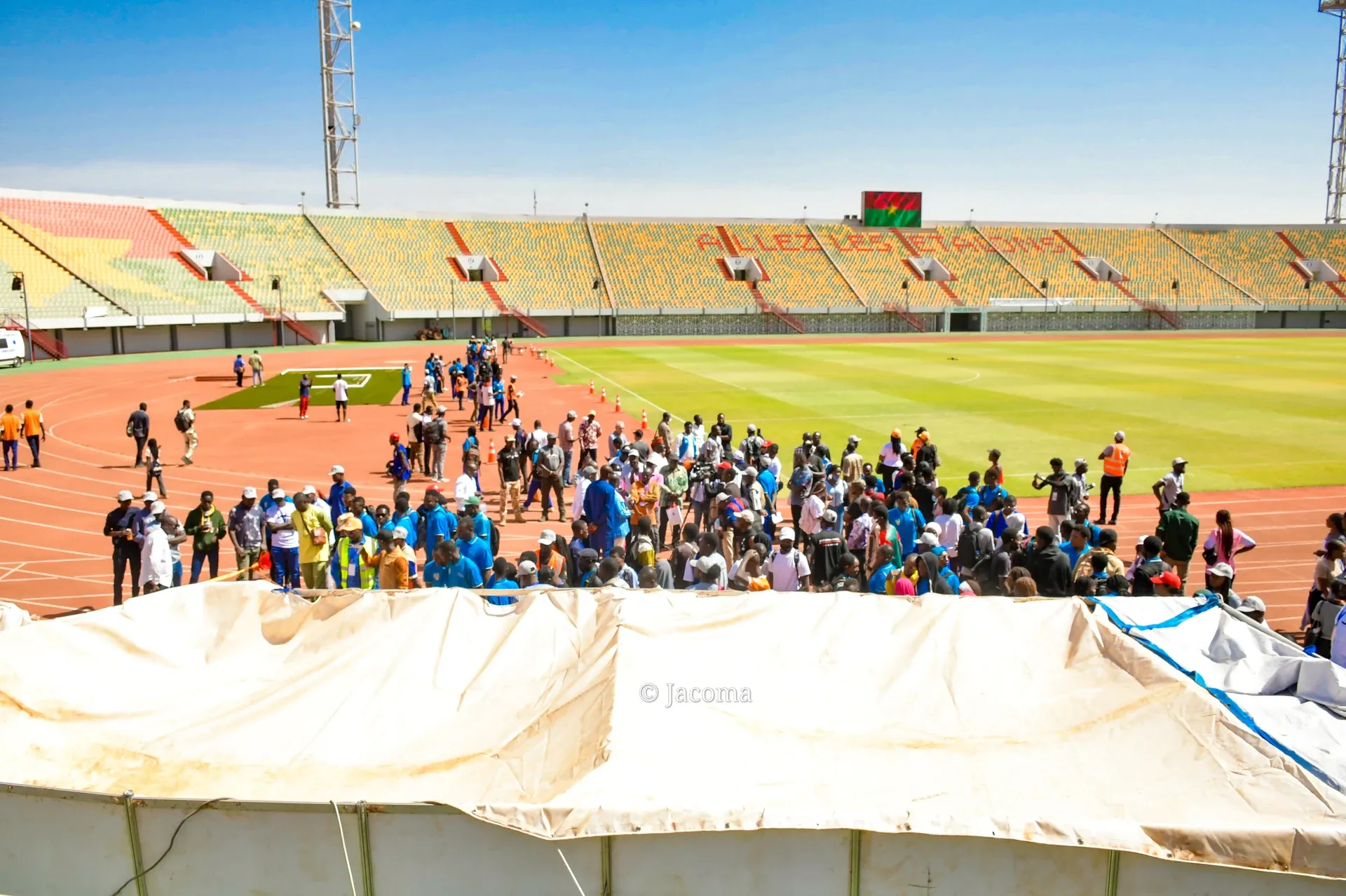 Stade du 4 Août, home of Burkina Faso