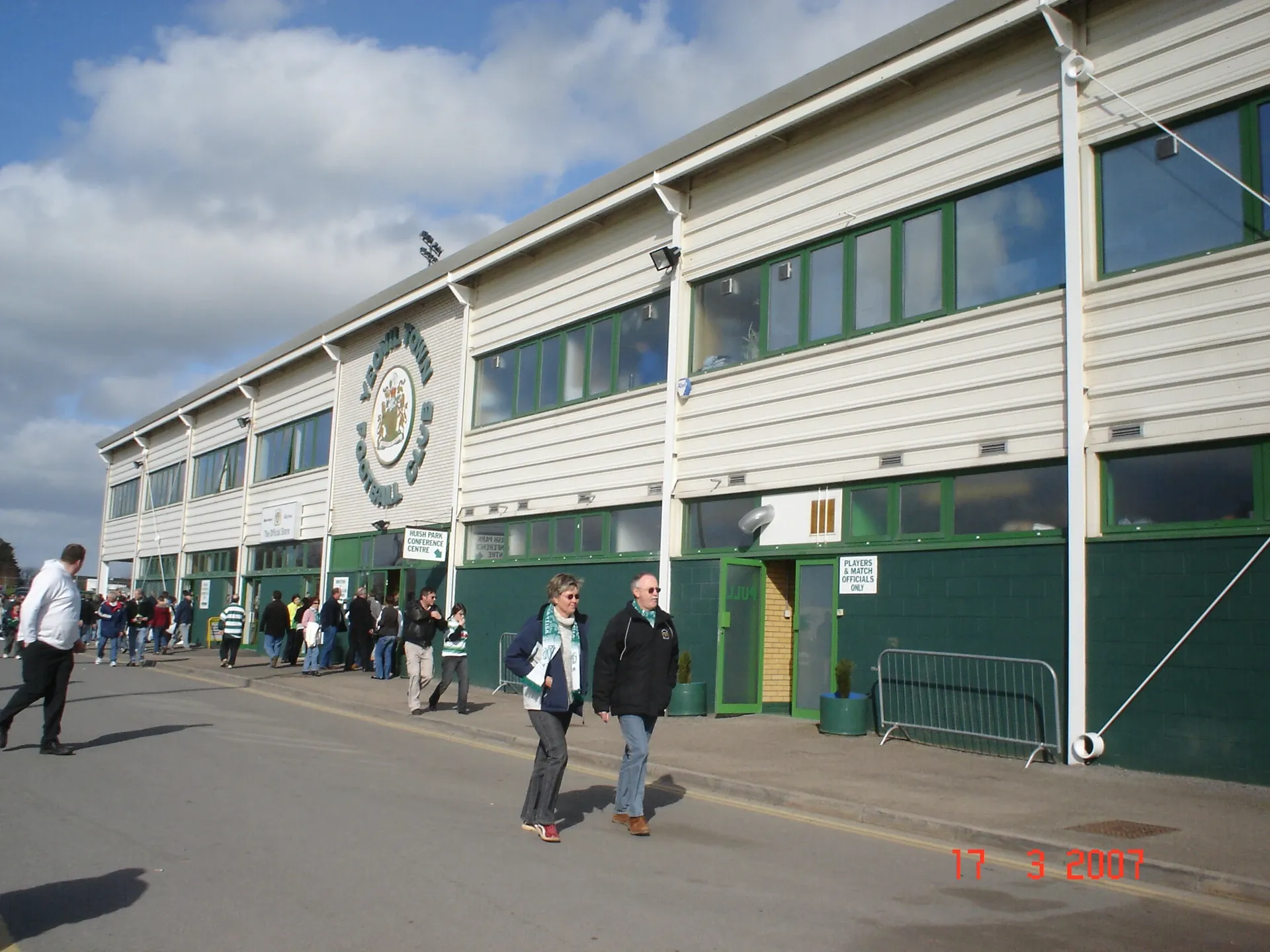 Huish Park Stadium