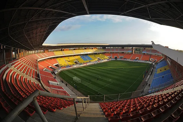 Stadion Yuvilejnyj, home of Viktoriya Mykolaivka