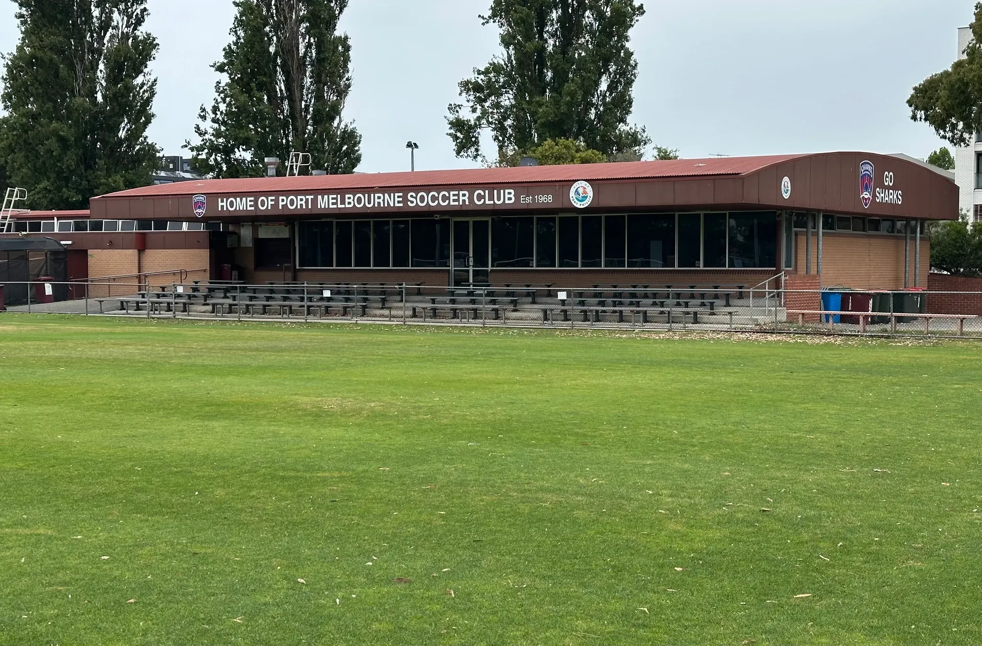 SS Anderson Reserve, home of Port Melbourne SC Sharks
