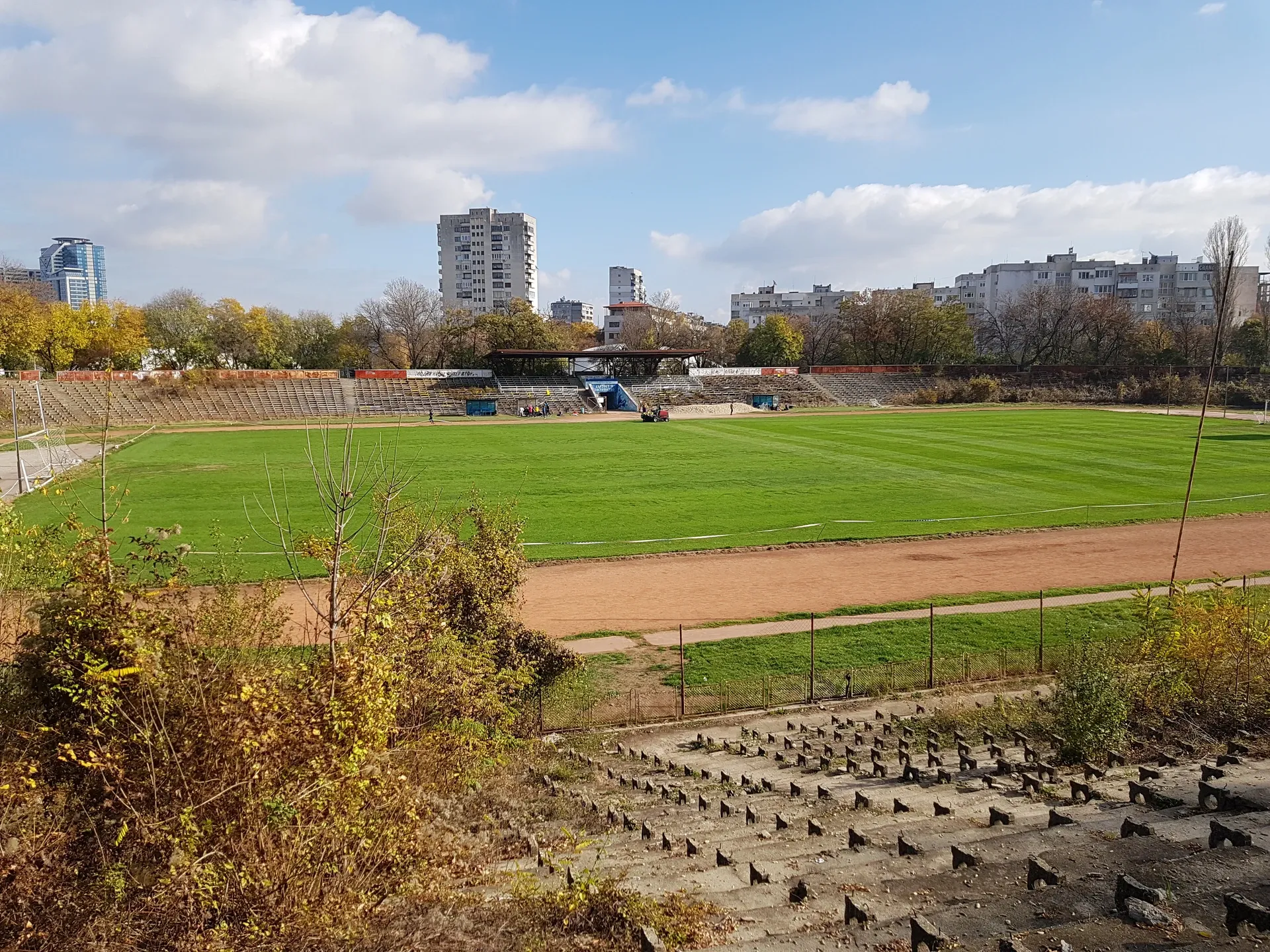 Stadion Rakovski, home of Levski Rakovski