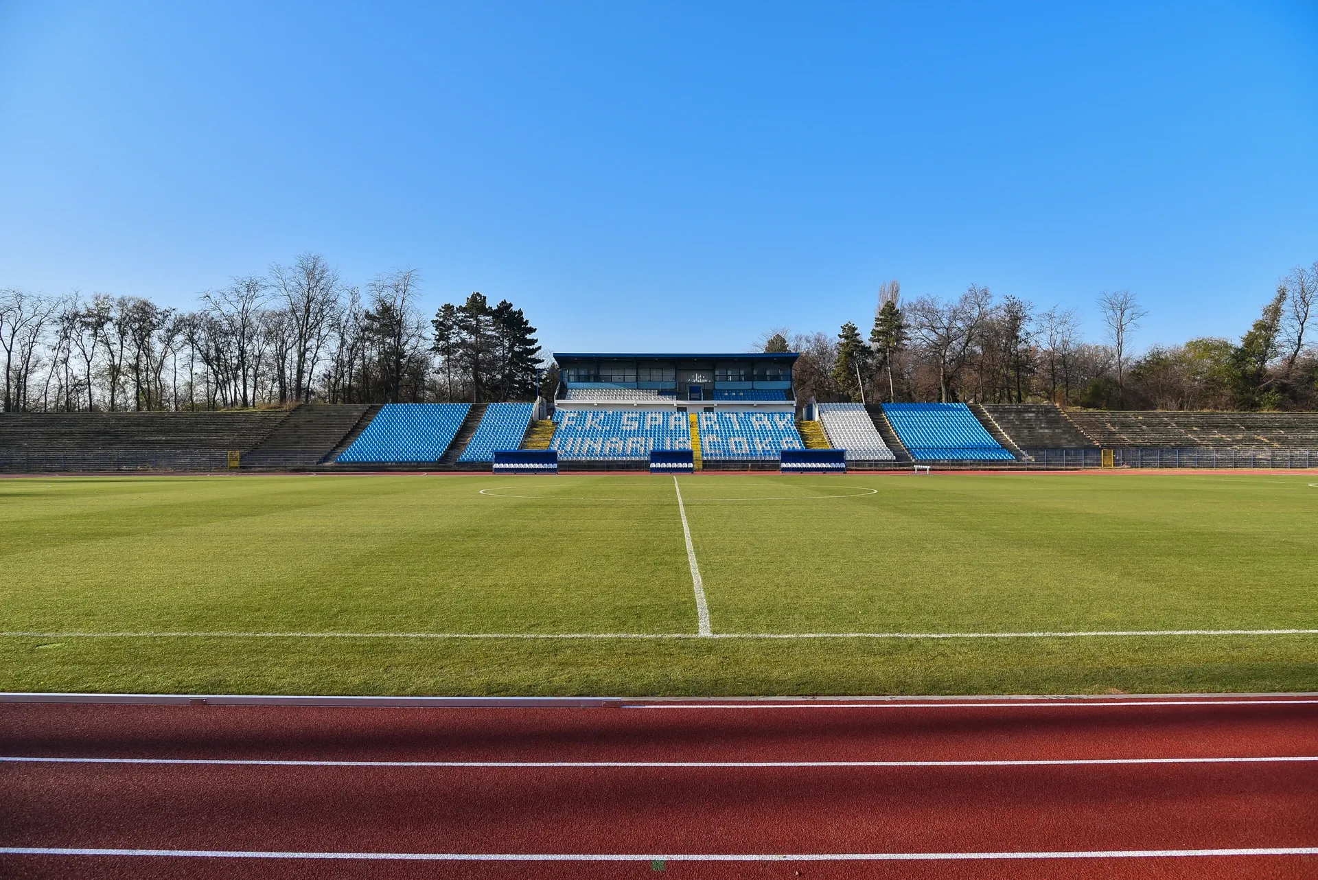 Gradski Stadion, home of FK Spartak Zdrepceva KRV