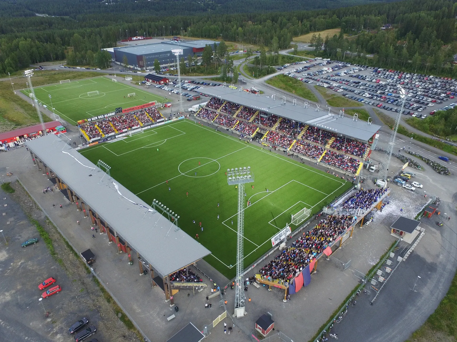 Jämtkraft Arena, home of Östersunds FK