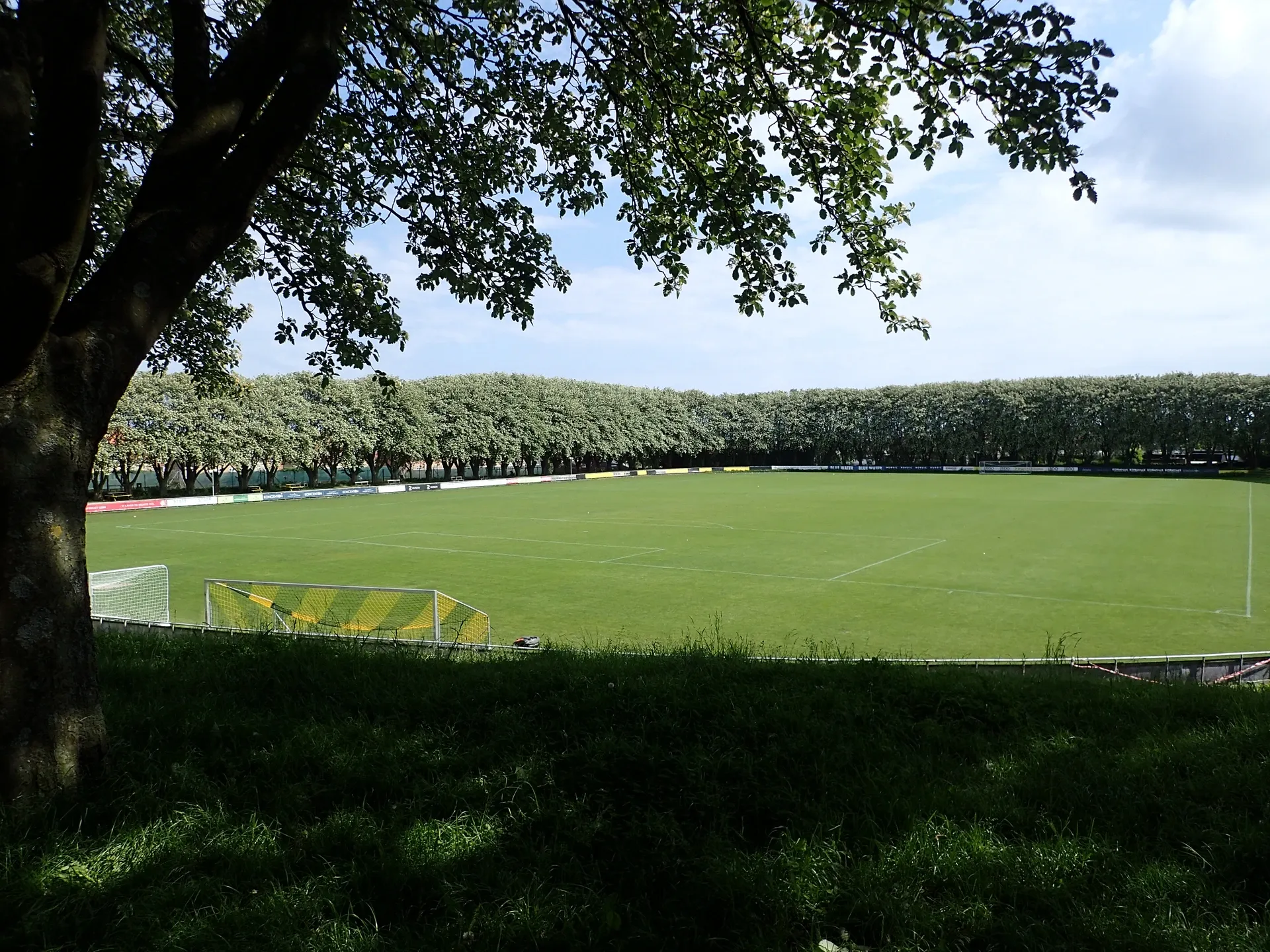 Riisvangen Stadion, home of Aarhus Fremad