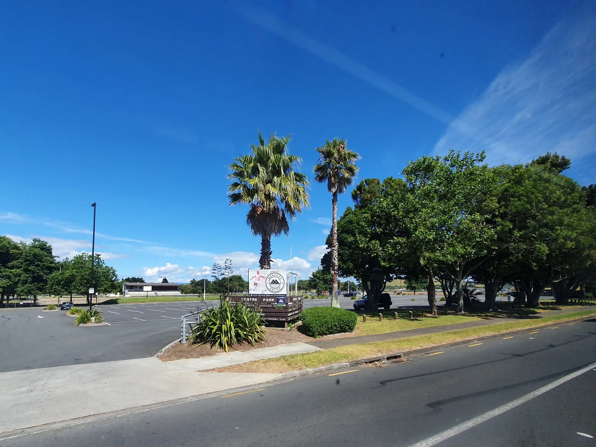 Mangere Centre Park, home of Manukau United FC