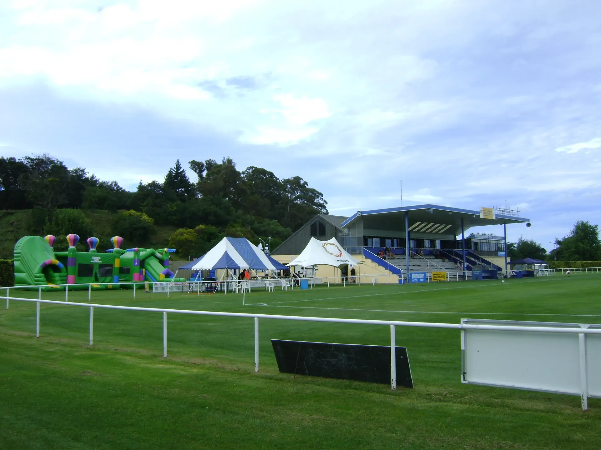 Bluewater Stadium (Park Island), home of Napier City Rovers
