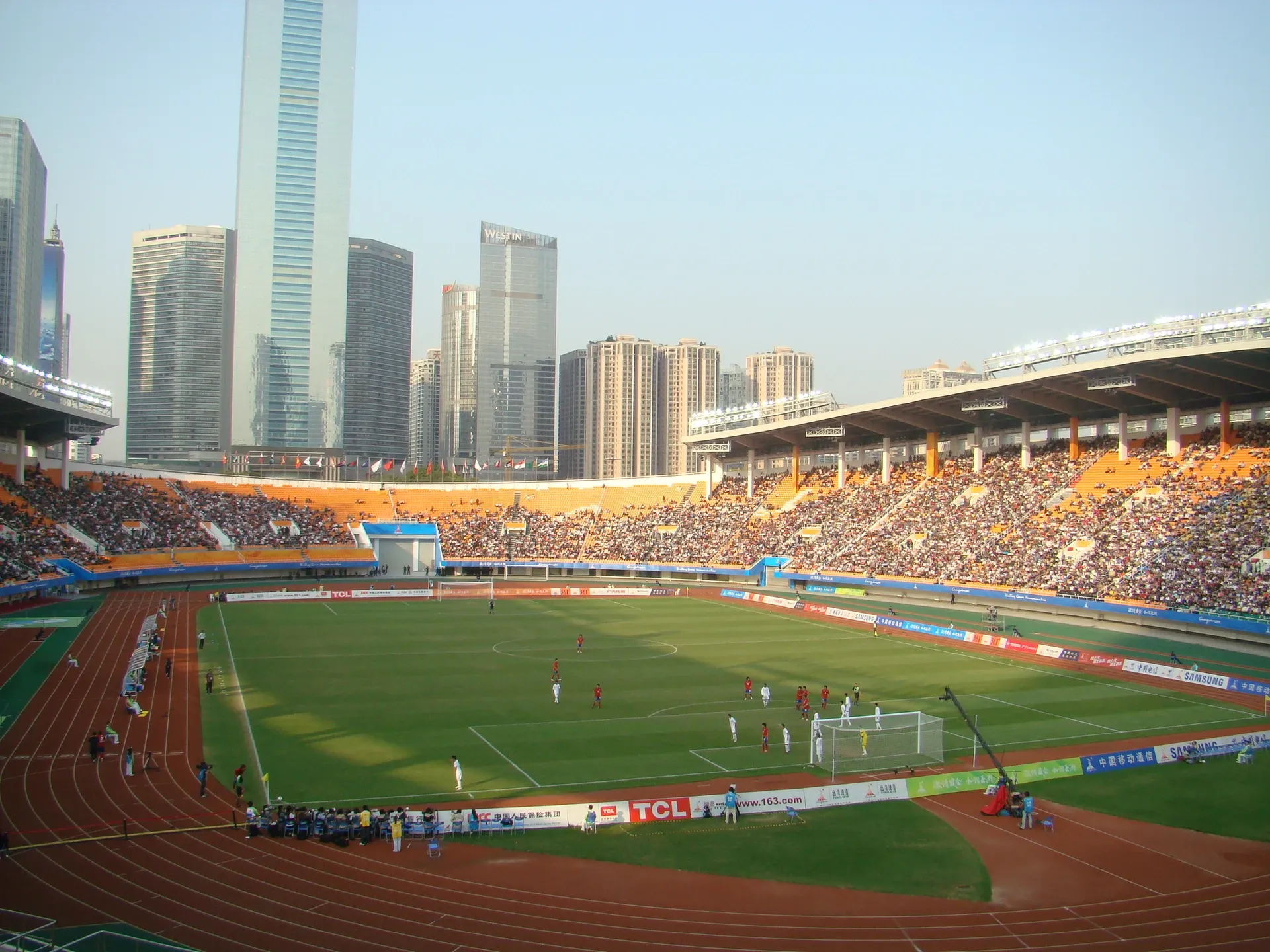 Tianhe Stadium, home of Guangzhou Evergrande FC