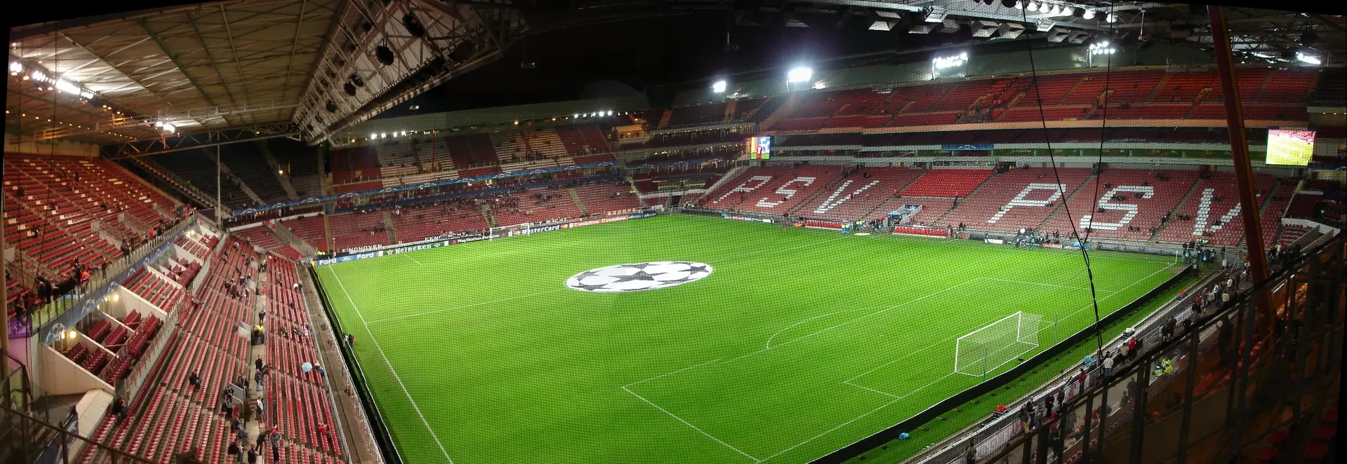 Philips Stadion, home of PSV Eindhoven