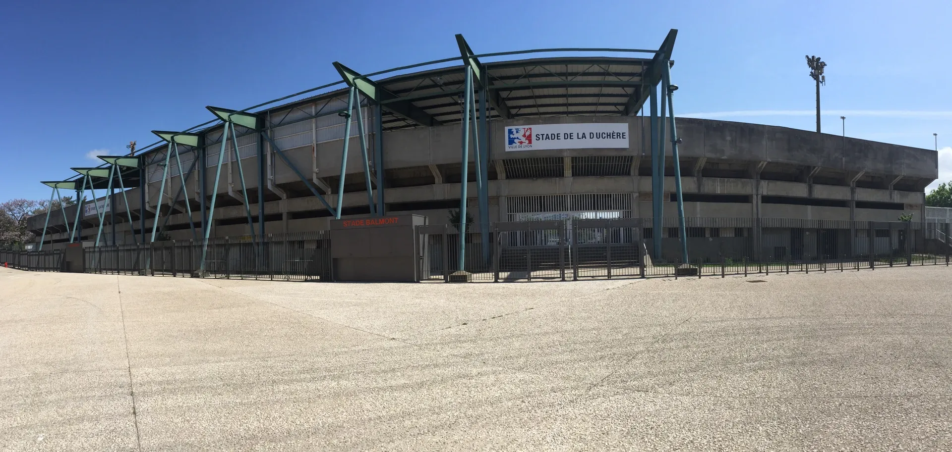 Stade de Balmont, home of Lyon Duchere