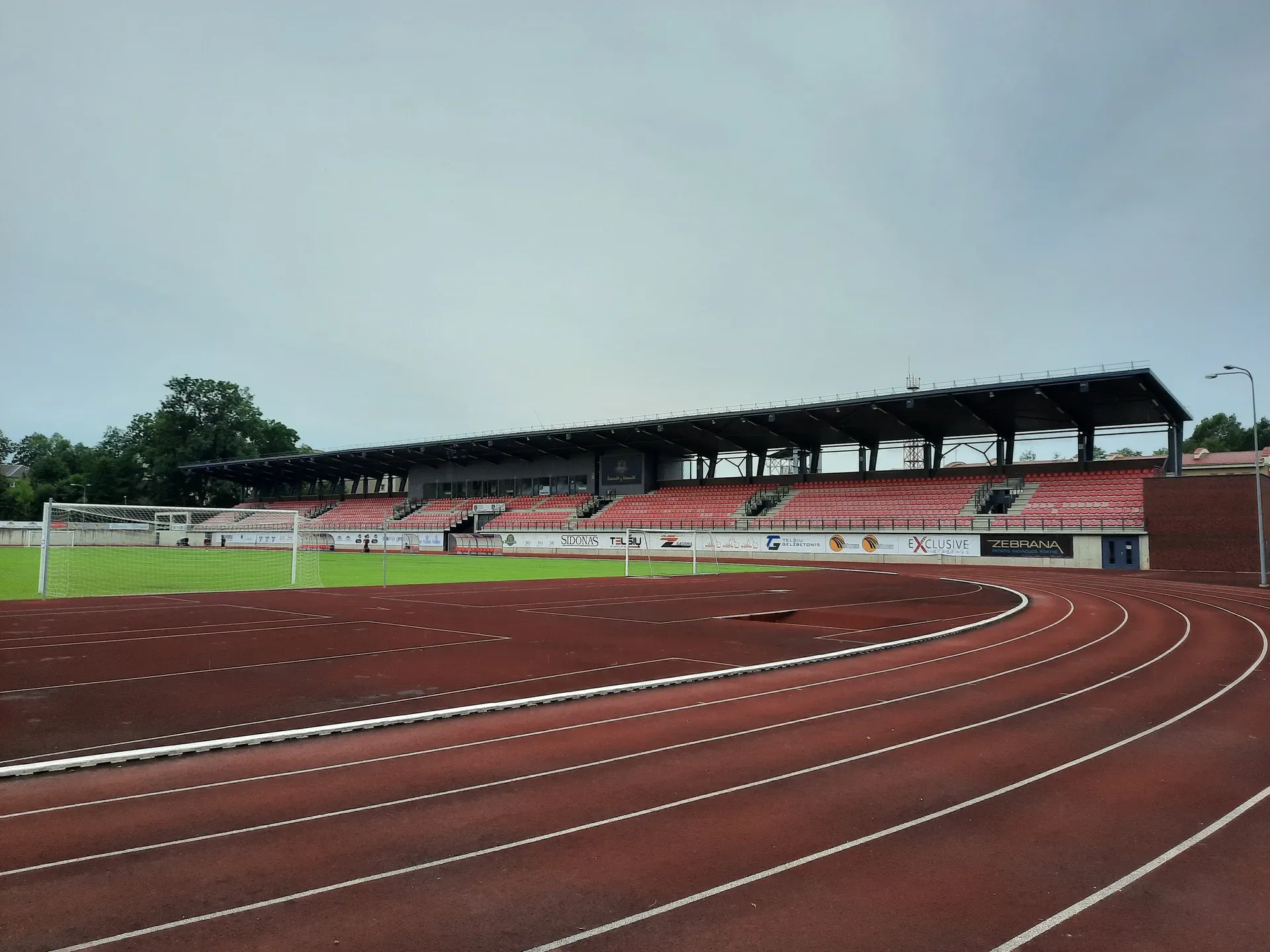 Telšių centrinis stadionas, home of Džiugas Telšiai