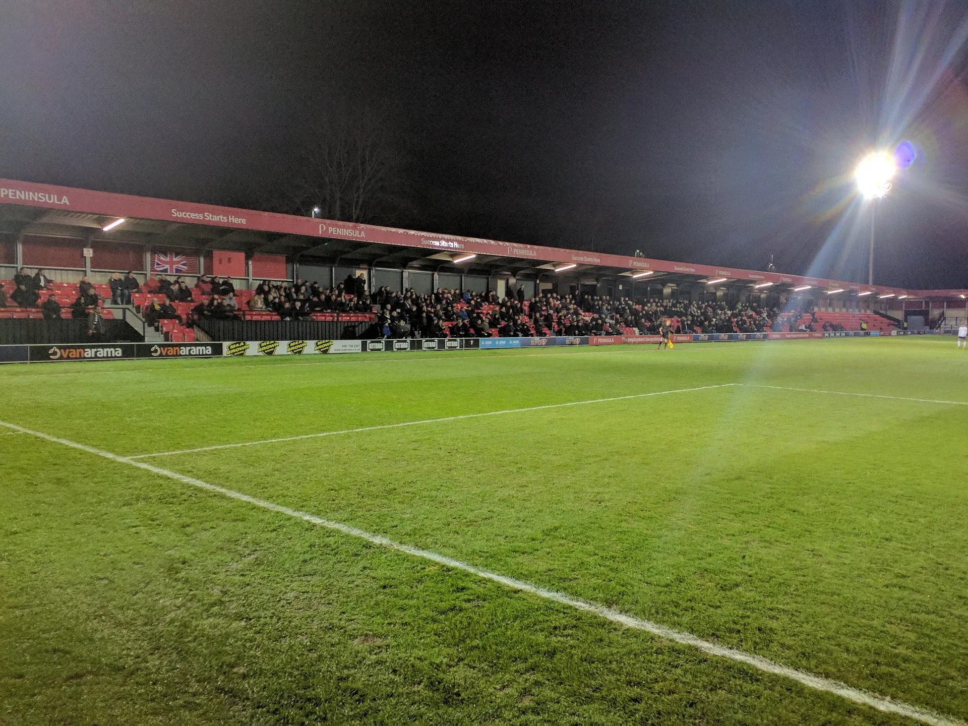 The Peninsula Stadium, home of Salford City