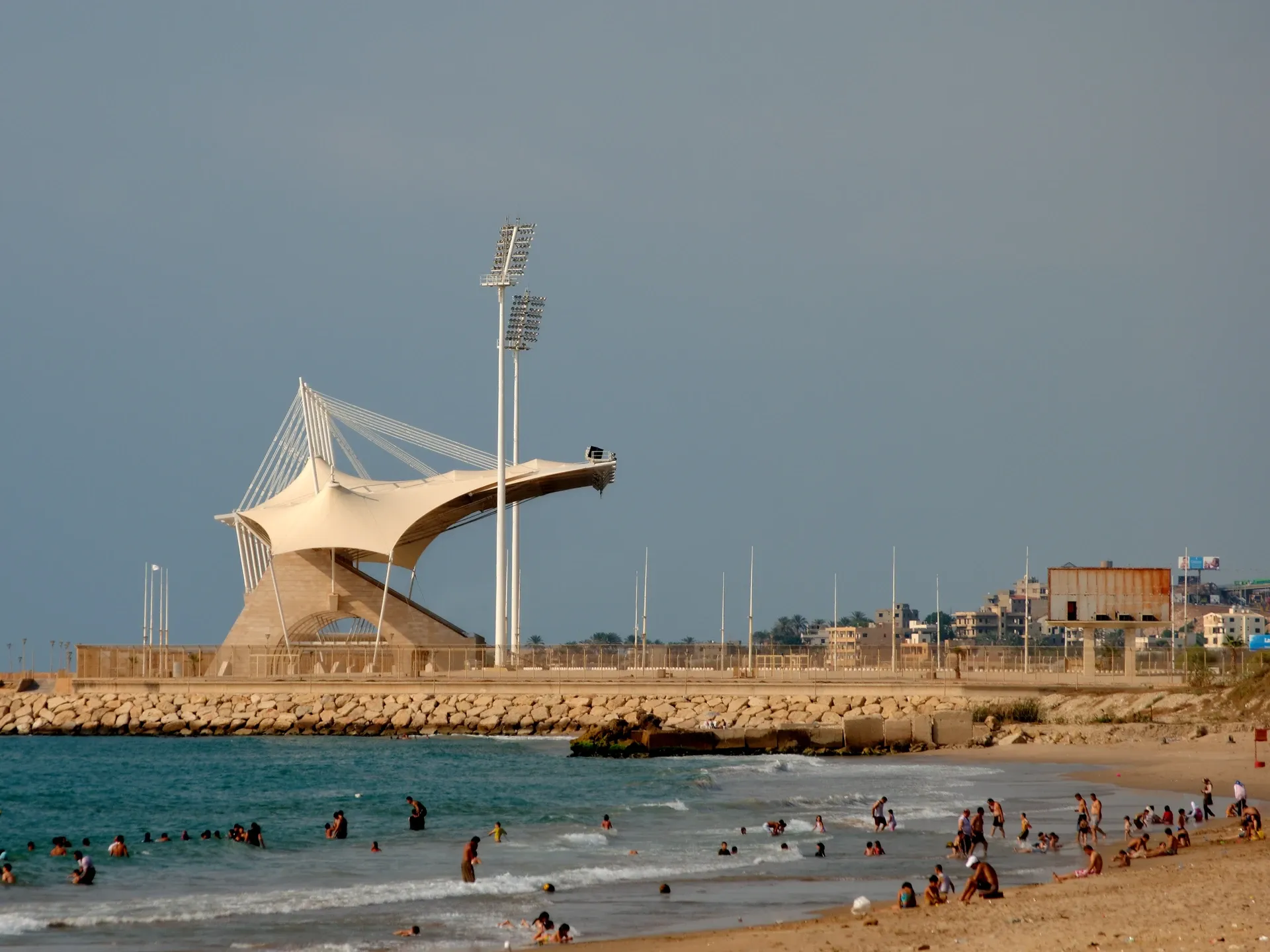 Saïda International Stadium, home of Shabab Al Ghazieh