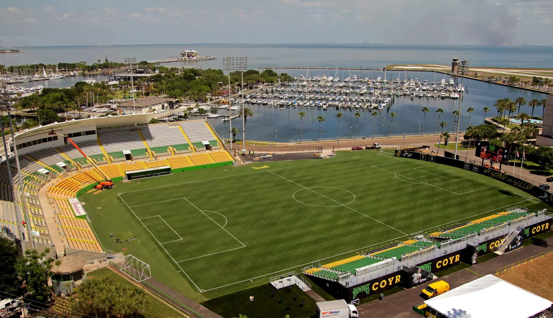 Al Lang Stadium, home of Tampa Bay Rowdies