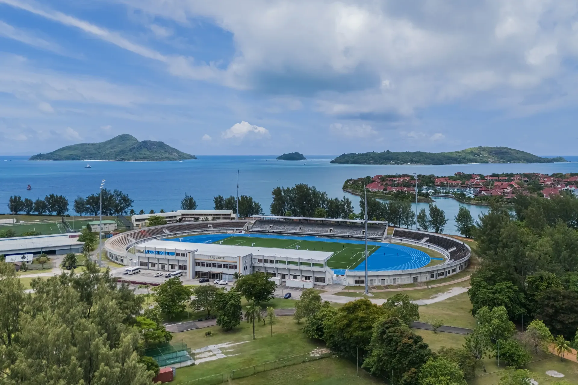 Stade Linité, home of Seychelles