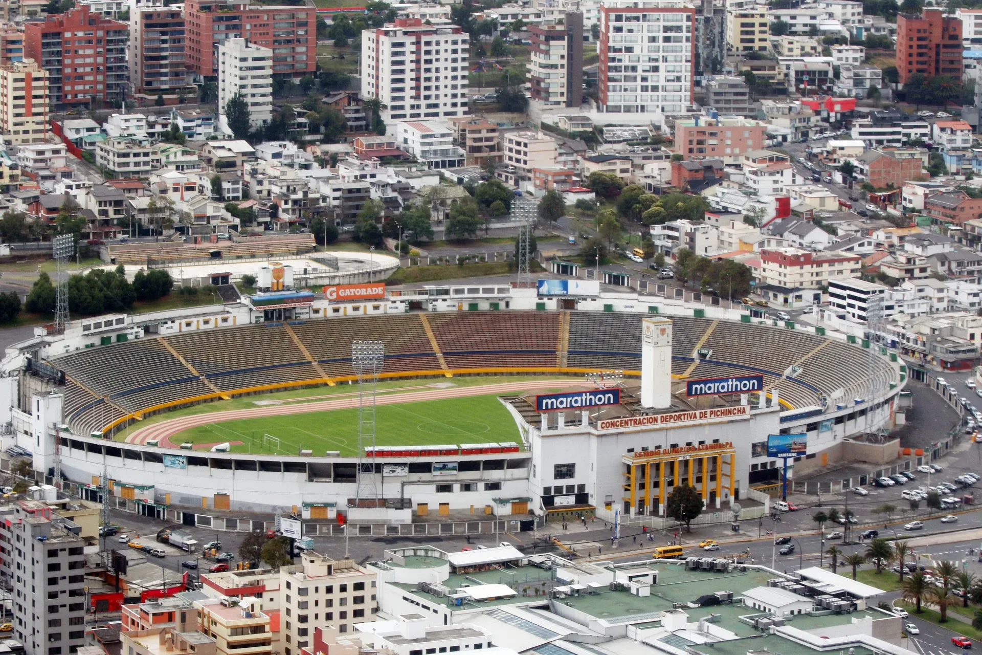 Estadio Olímpico Atahualpa, home of Universidad Catolica