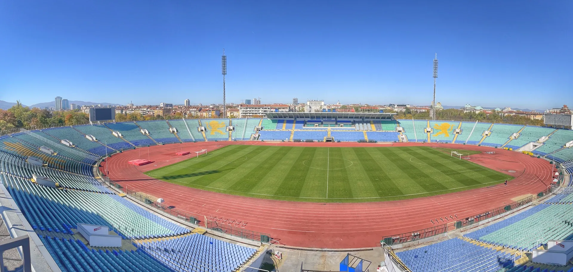 Stadion Vasil Levski, home of Bulgaria