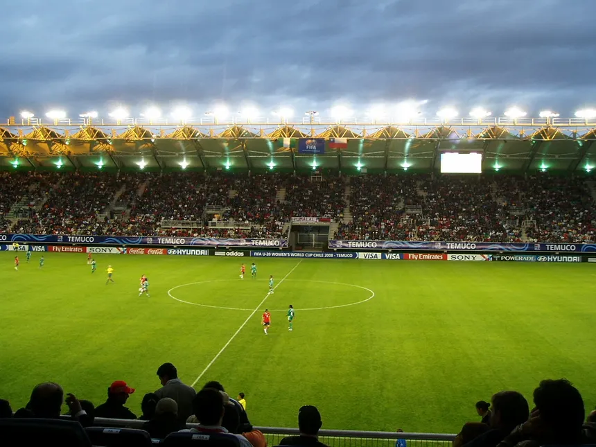 Estadio Municipal Bicentenario Germán Becker, home of Deportes Temuco
