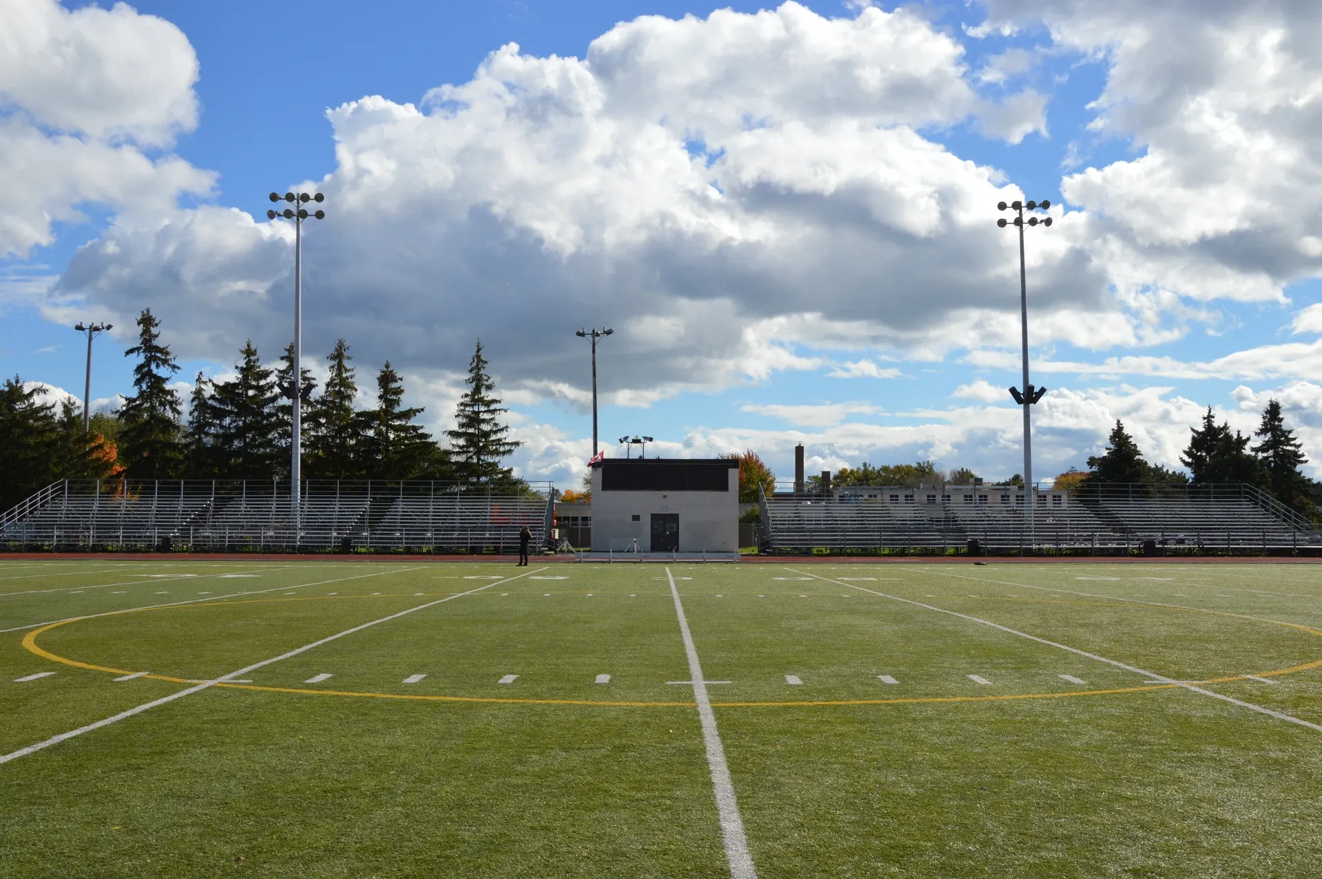 Nelson Stadium, home of Burlington SC