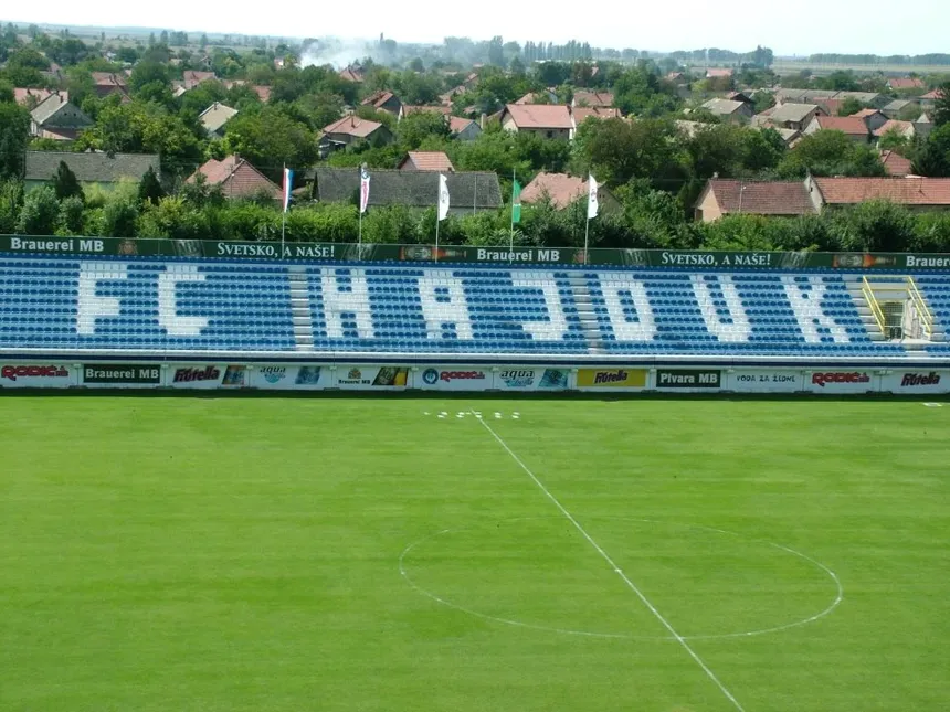 Stadion Milan Sredanović, home of Hajduk 1912 Kula