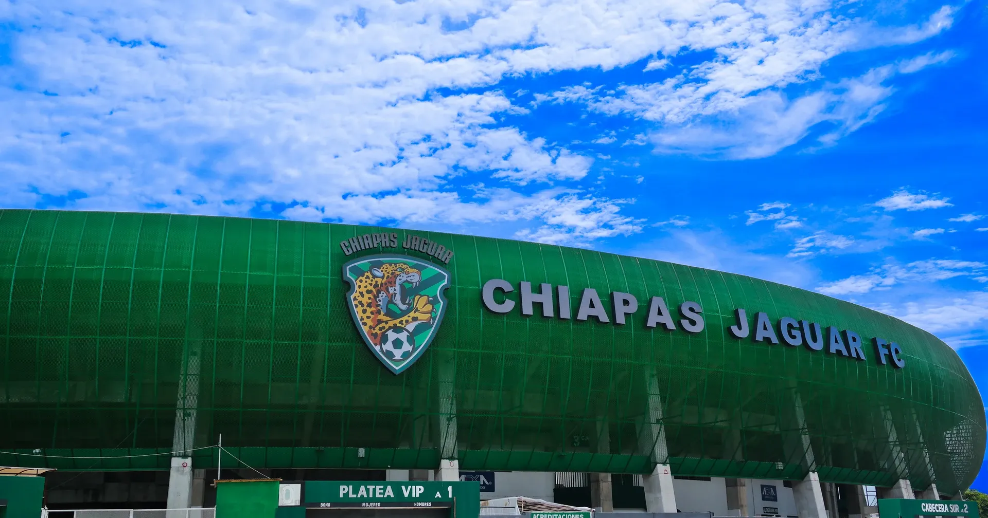 Estadio Víctor Manuel Reyna, home of Jaguares de Chiapas