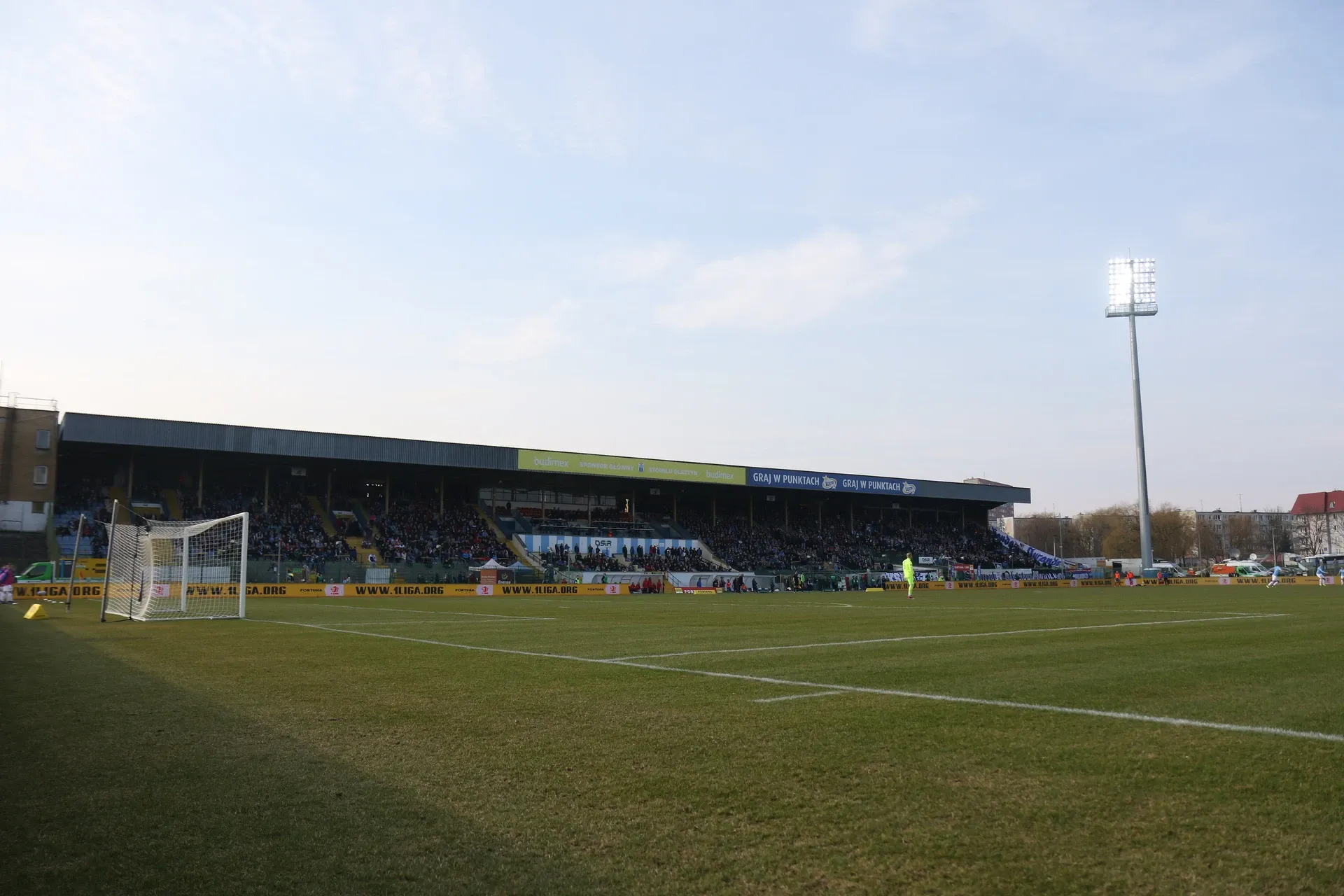Stadion OSiR, home of Stomil Olsztyn