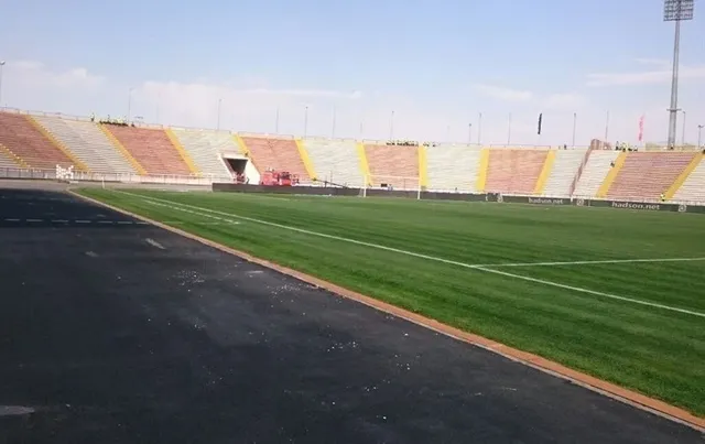 Samen Al-Aeme Stadium, home of Omid Vahdat