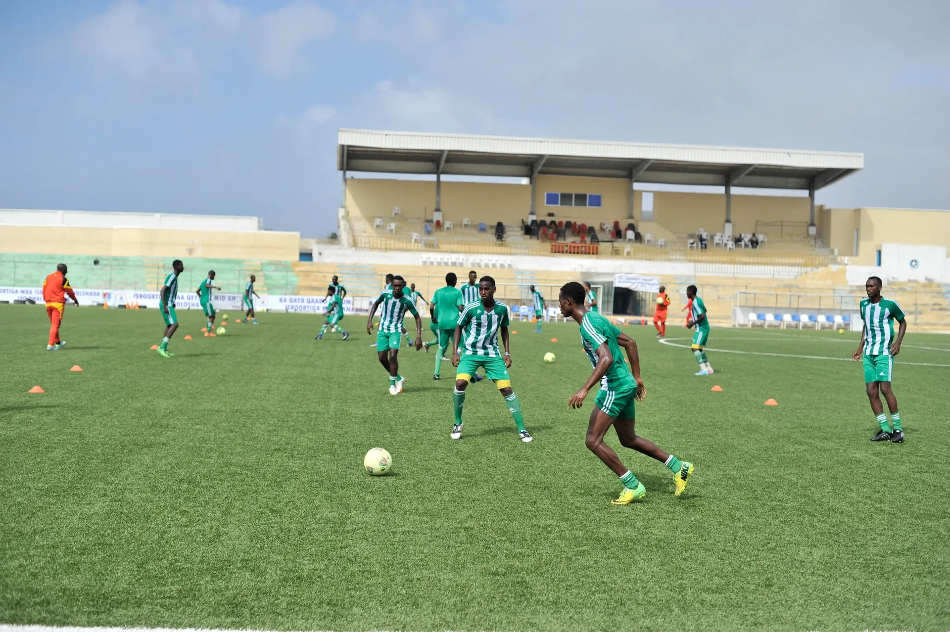 Garoonka Banadir Stadium, home of Dekedaha