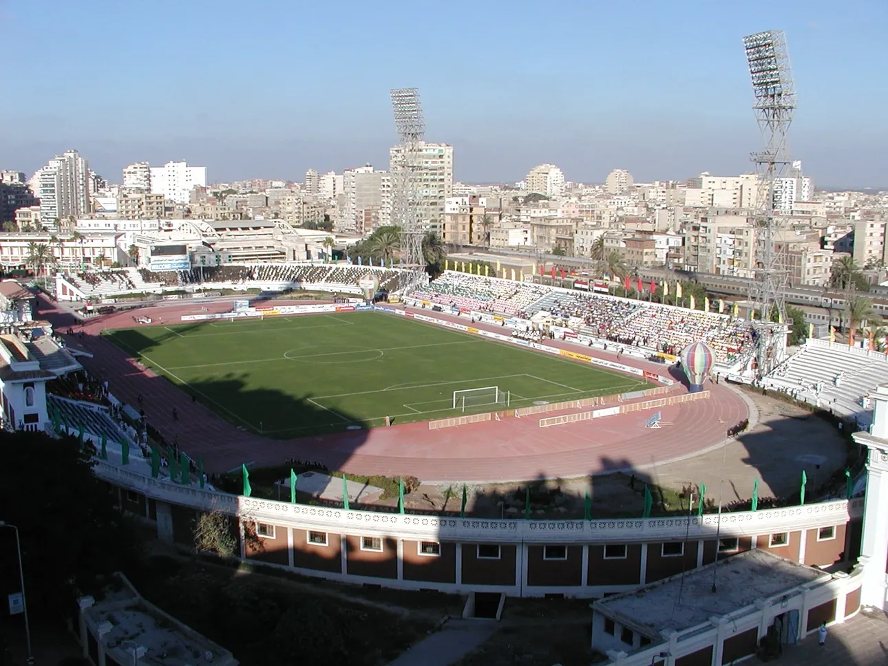 Alexandria Stadium, home of Smouha SC