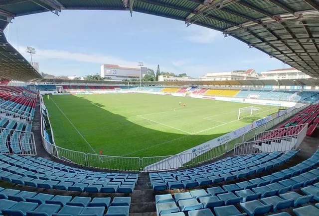 Sân vận động Plei Cu (Pleiku Stadium), home of Hoang Anh Gia Lai