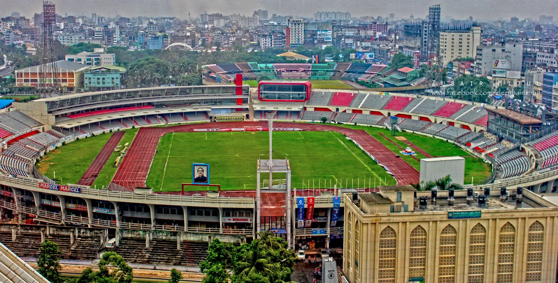 Bangabandhu National Stadium, home of Bangladesh