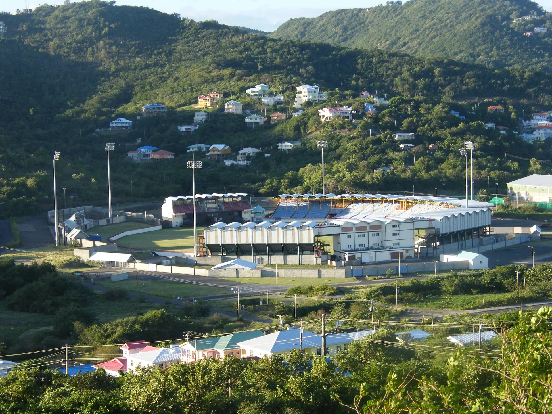 Darren Sammy Cricket Ground, home of St. Lucia