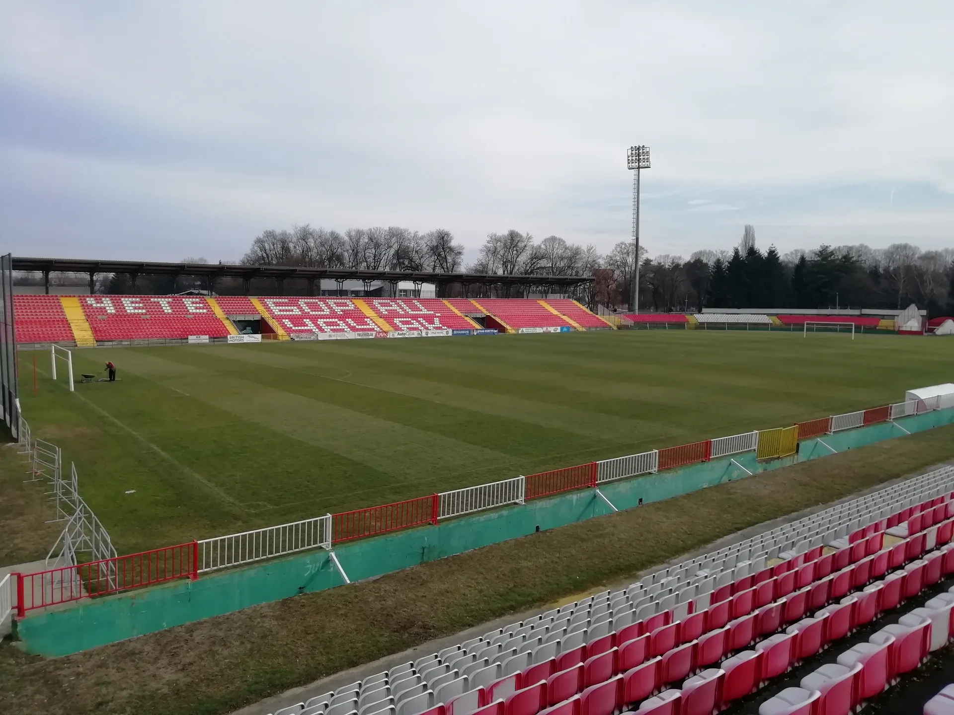 Stadion Borca kraj Morave, home of Borac Čačak
