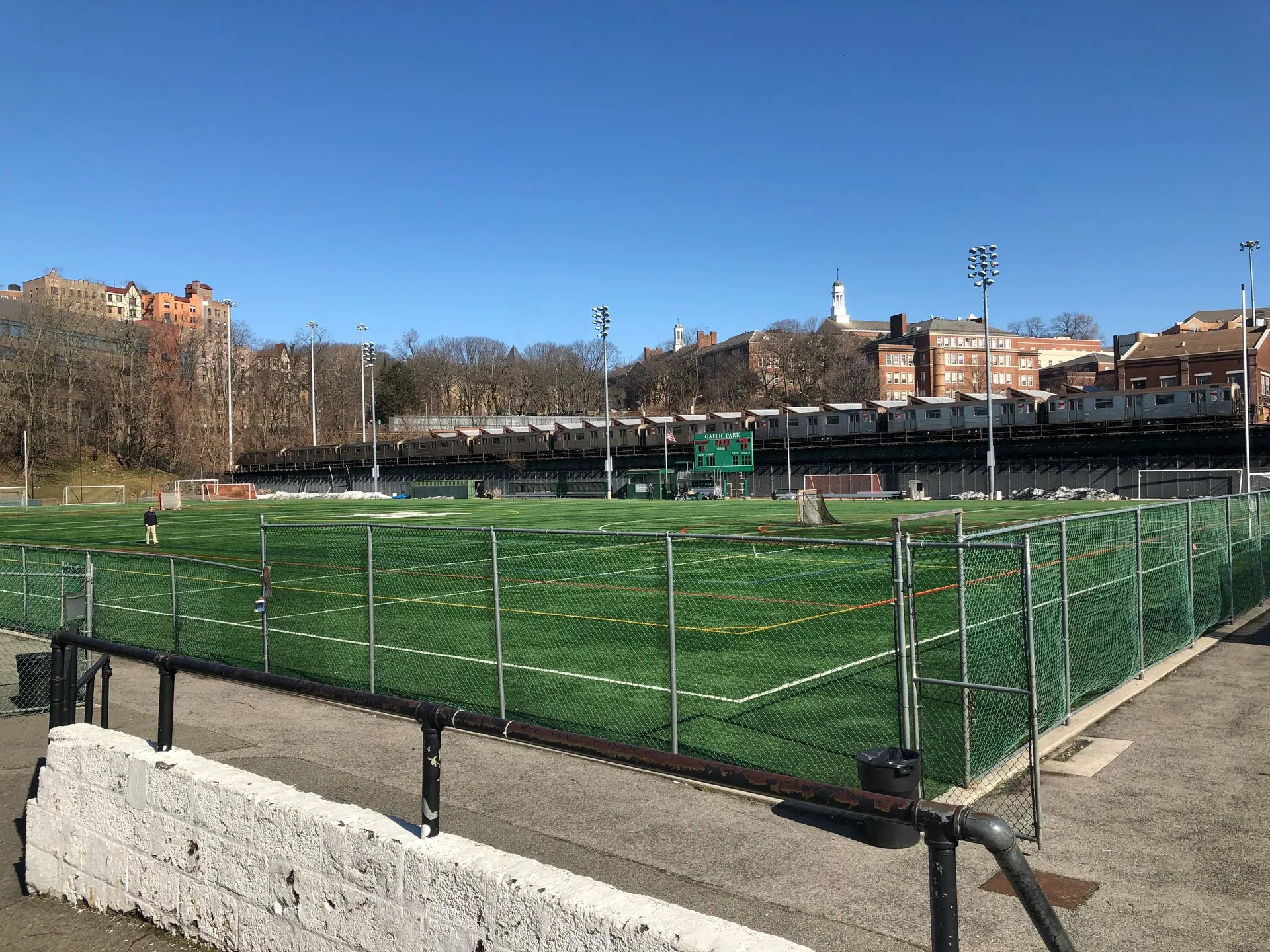 Gaelic Park, home of Manhattan Soccer Club