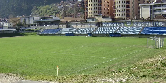 Gradski Stadion, home of Drina Zvornik
