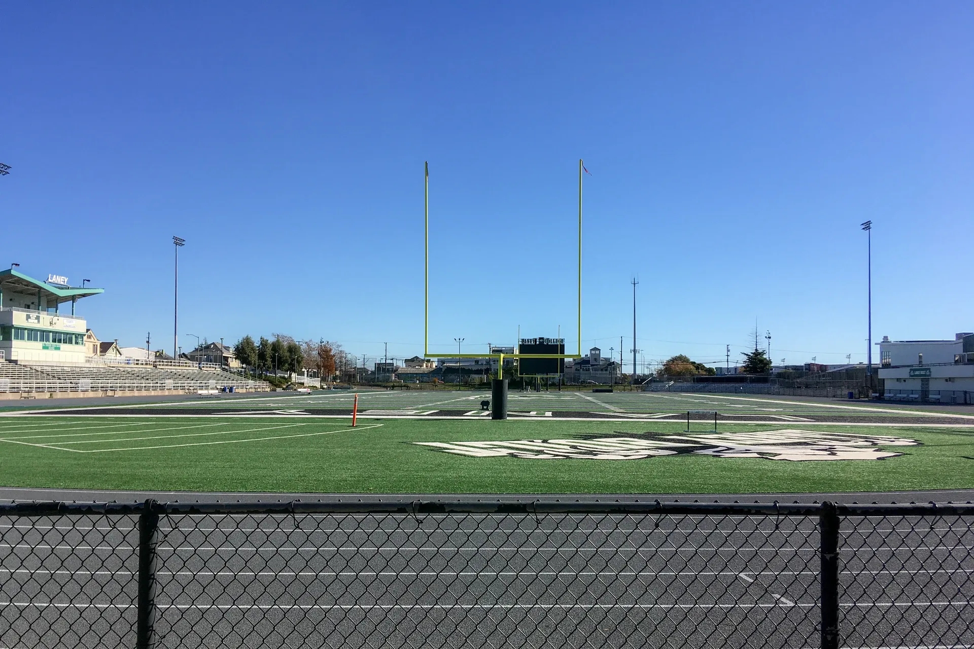Laney Football Stadium, home of Oakland Roots