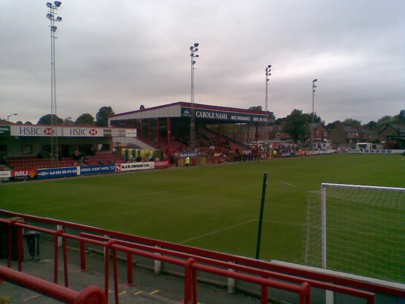 The J. Davidson Stadium, home of Altrincham