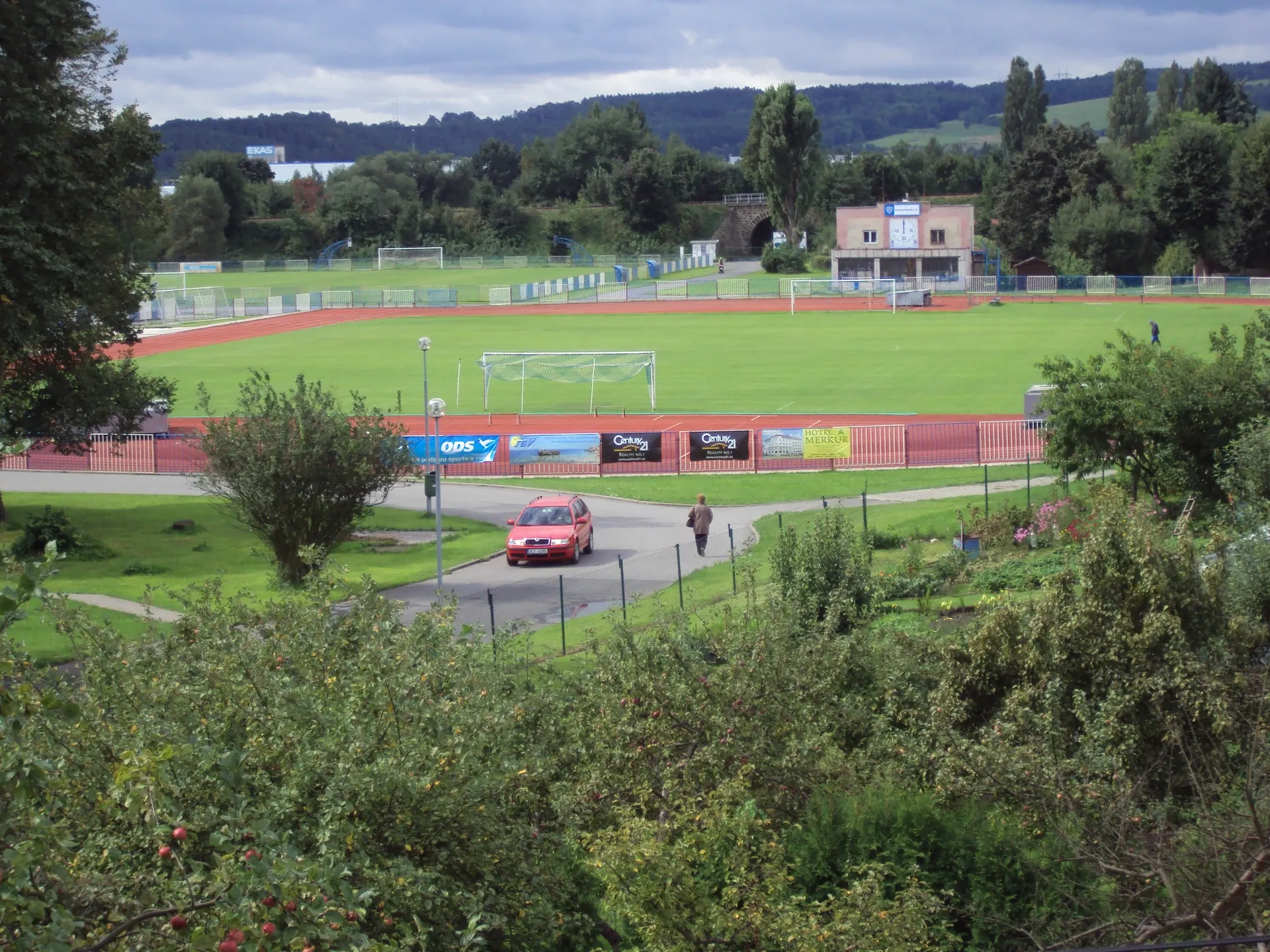 Městský stadion u Ploučnice, home of Arsenal Česká Lípa