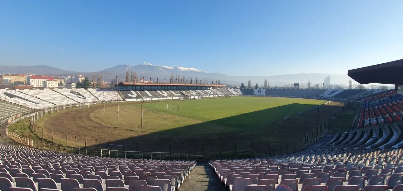 Stadionul Petre Libardi, home of Jiul Petroşani